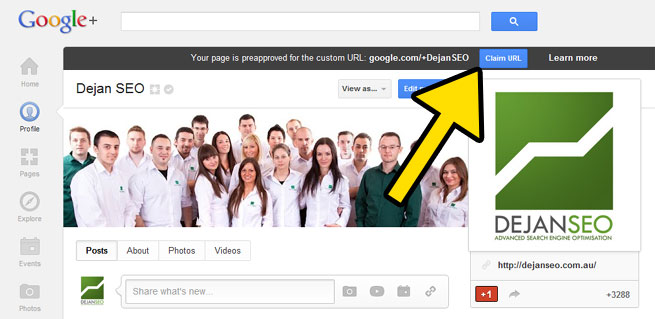 Google+ Custom URL: Here's what happens - Deyan Darketing